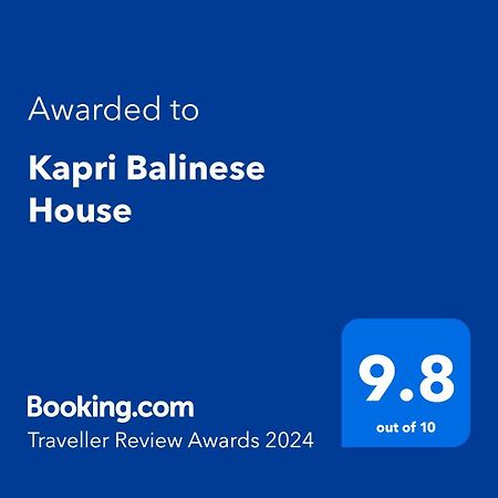 Kapri Balinese House Apartman Ubud Kültér fotó